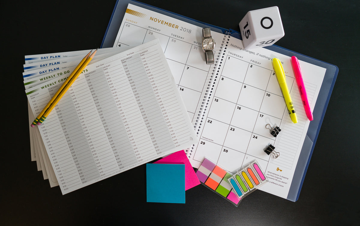 January Seeing My Time® Adult Planner System and Mini-Course