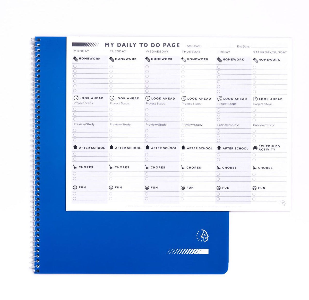 Amazon.com : S&O Undated Daily Planner for Organization
